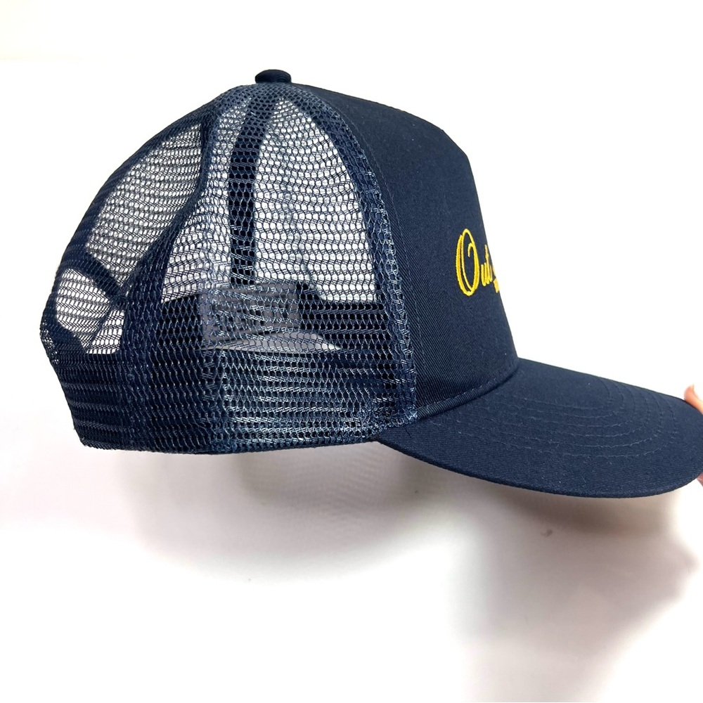 Almere Out of Office Trucker Hat Embroidered Blue - Picture 7 of 9